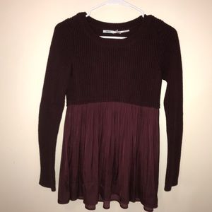 Kimichi Blue Maroon Sweater